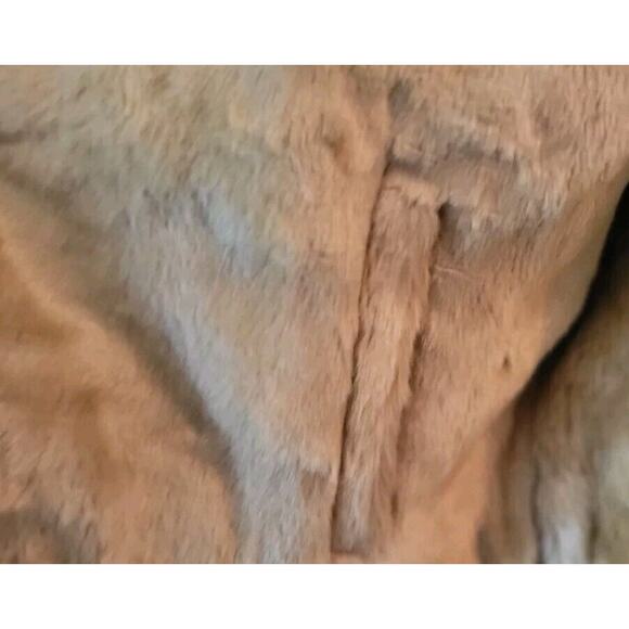 Levis Womans Sz. S Faux Fur Lined Denim Trucker Jacket Reversible EU - Picture 12 of 16